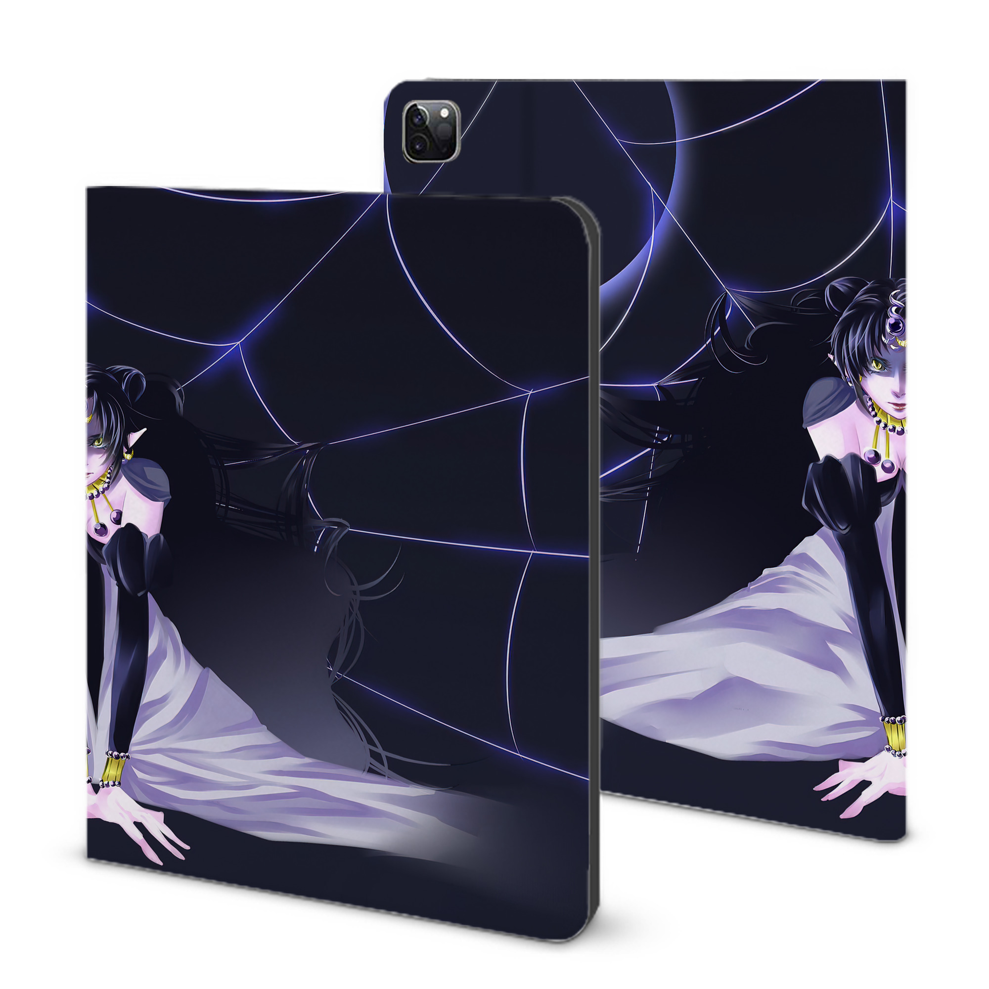 （画像用） 美少女戦士セーラームーン Sailor Moon IPad ケース ブック型 PUレザー TPU 耐衝撃 軽量 薄型 ペン収納なし 全面保護 IPad 各モデル対応